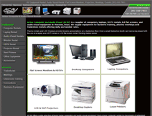 Tablet Screenshot of actioncomputerandaudiovisual.net